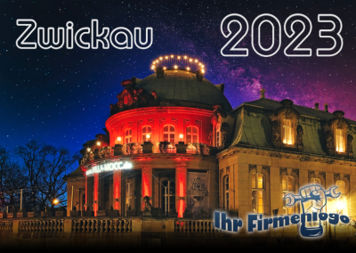 Kalender mit Logo-Beispiel